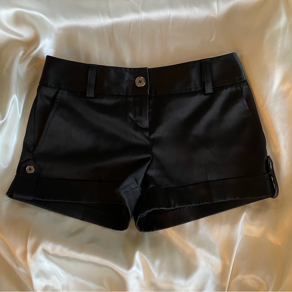 EXPRESS Elegant Black Dress Shorts, Size: 00 (double-zero)